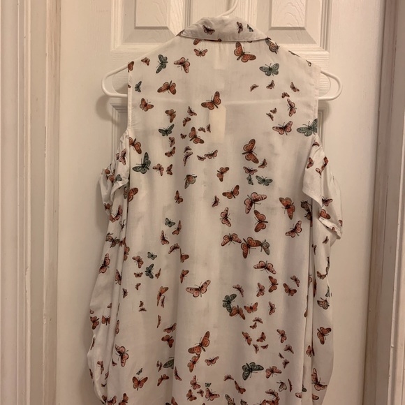 Midnight Sky Cold Shoulder Butterfly Long Sleeve S - Picture 2 of 5